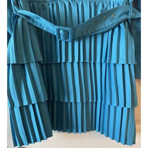 In The Style Plus Women’s Exclusive Danny Dye Front Blazer Dress Blue Size 20 - Picture 3 of 10